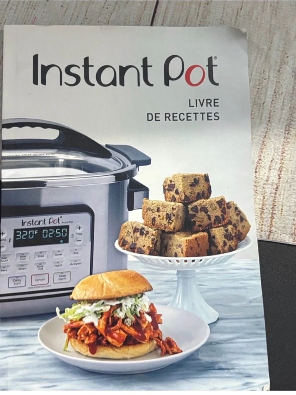Instant pot multi cooker recipe book